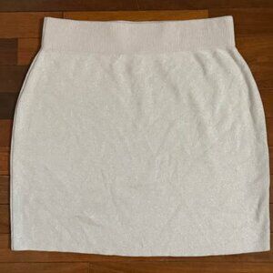 Banana Republic Shine Mini Sweater Skirt